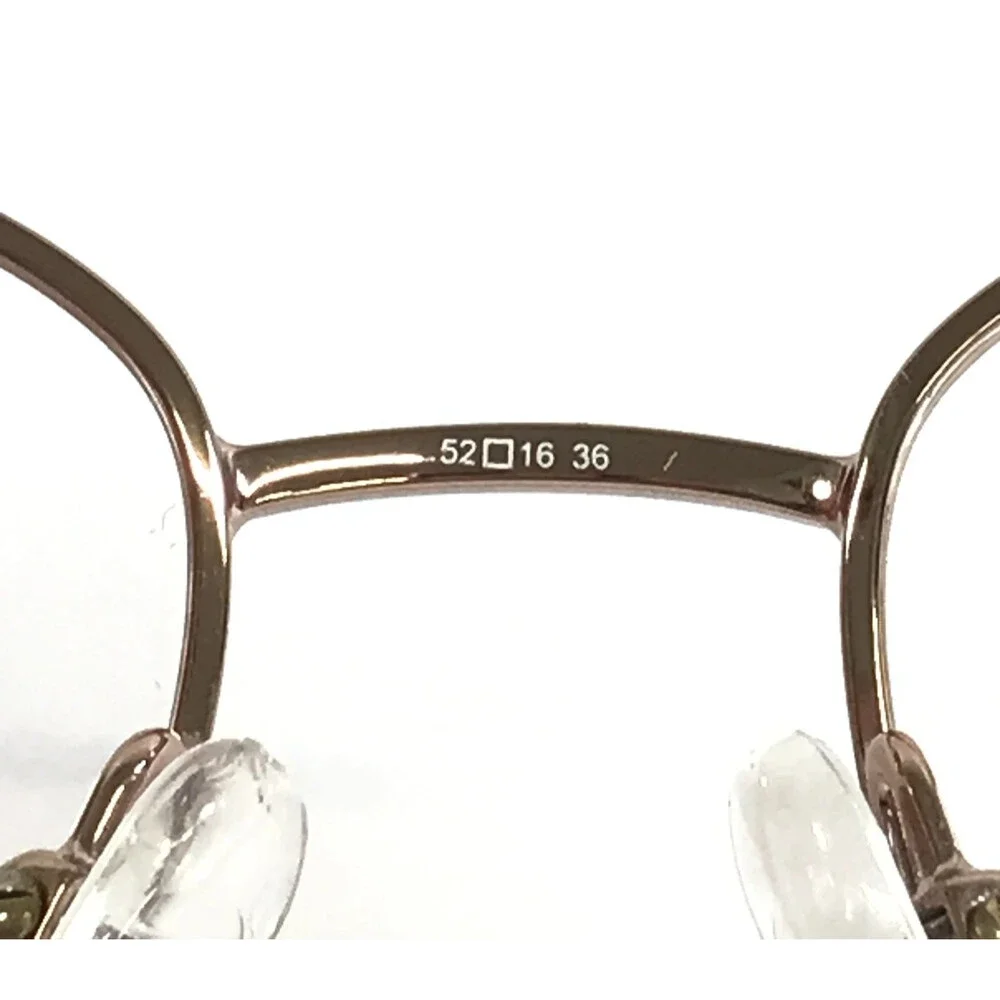 Banana Republic Eyeglasses Frame BR224 SK4 Brown Pink Cat Eye Wire Rim 52-16-140
